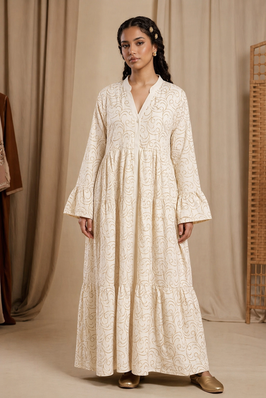 Dima dress crème