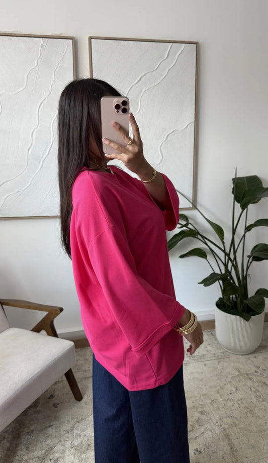 Luna shirt fell pink