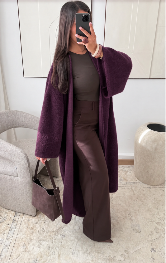 Merve jas grijs