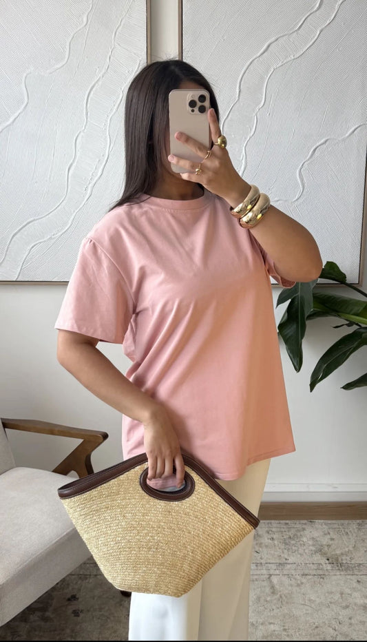 Lunki t-shirt pink