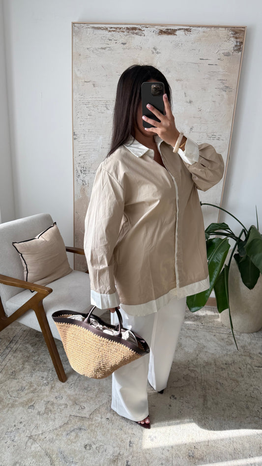 Lois blouse creme