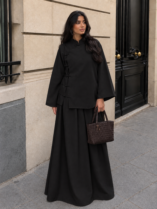 Amira rok set black