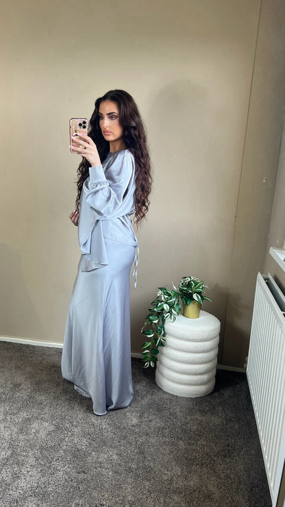 Marwa two-piece Grey