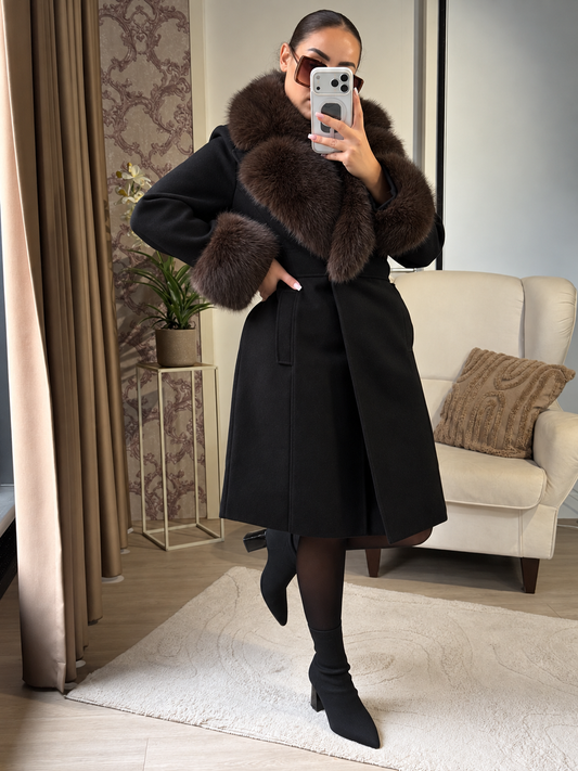 Selsa jacket faux fur