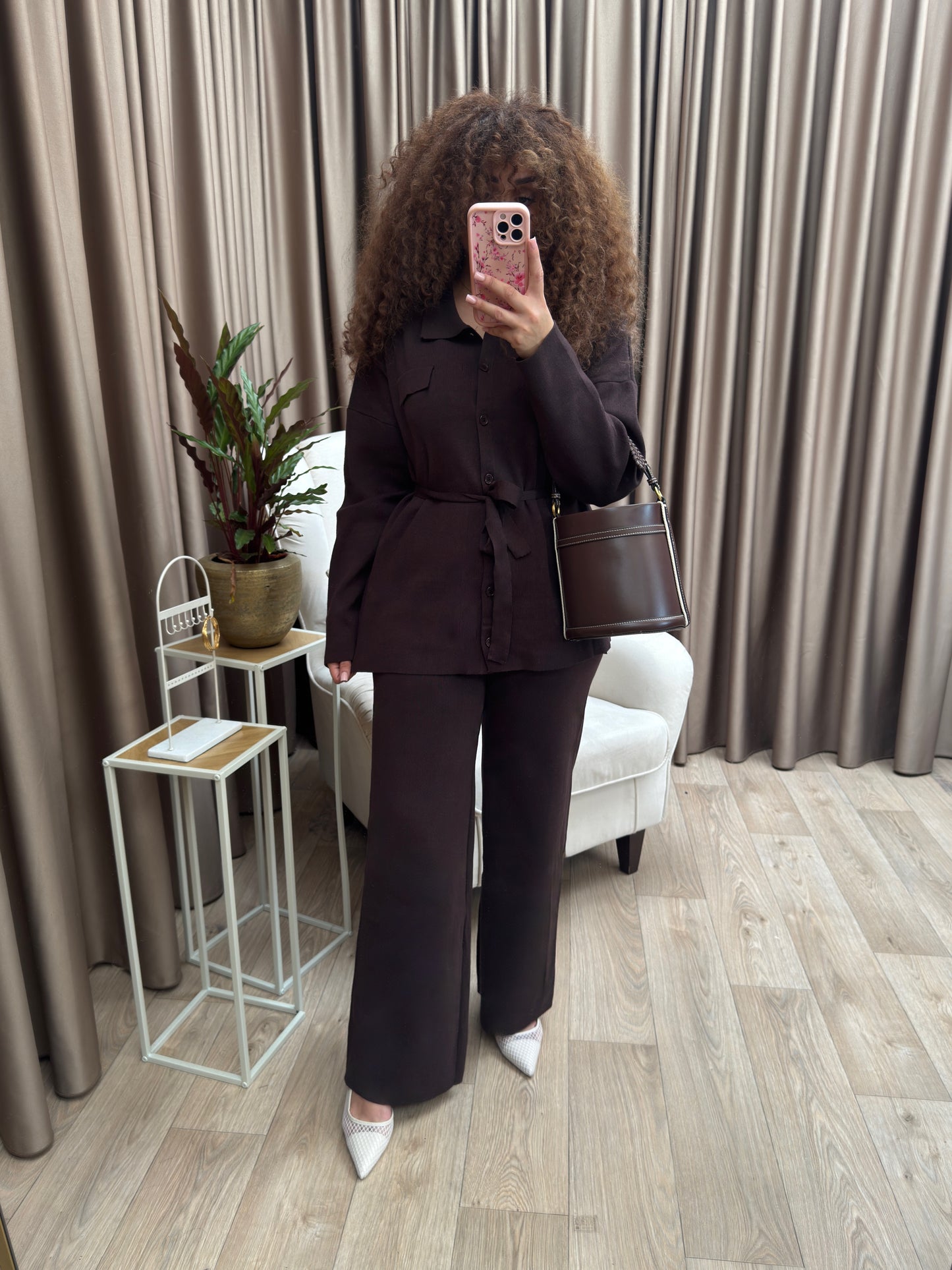 Serama brown loungeset
