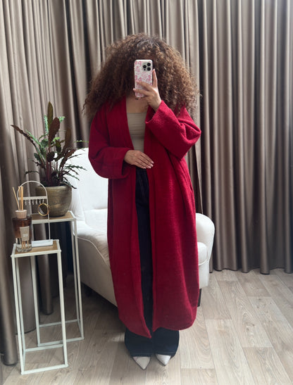 Merve coat red