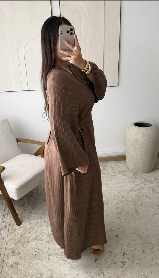 Selda dress Brown