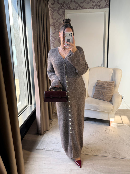 Luna lange jurk oversized