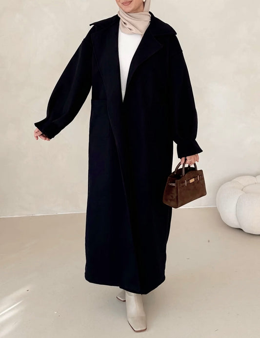 Nira coat Black