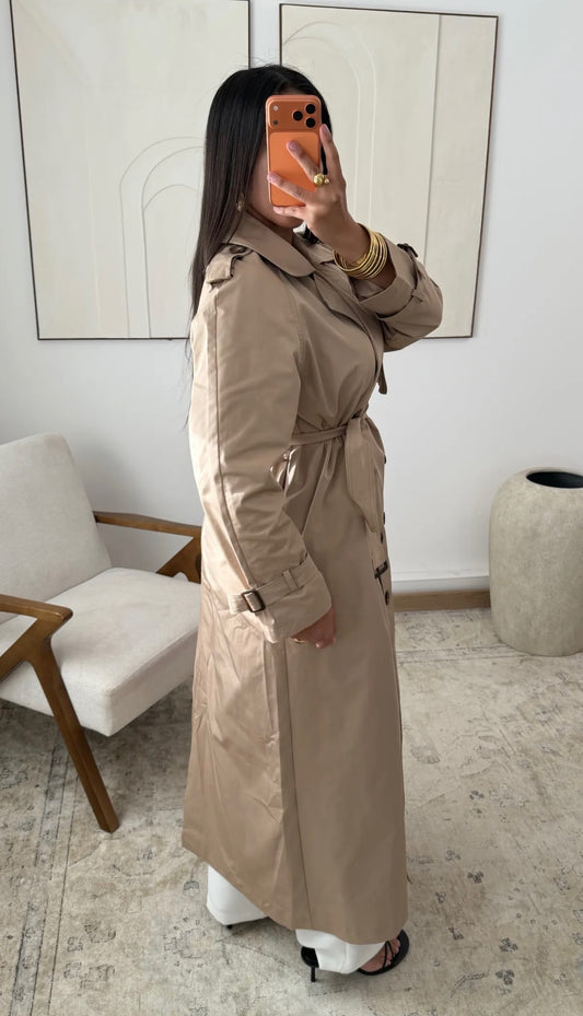 Aurelia trenchcoat taupe