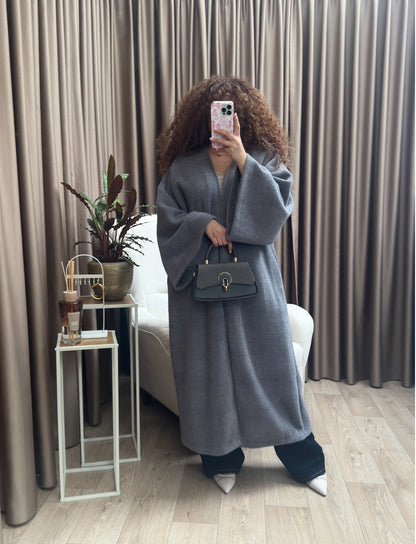 Merve coat grey