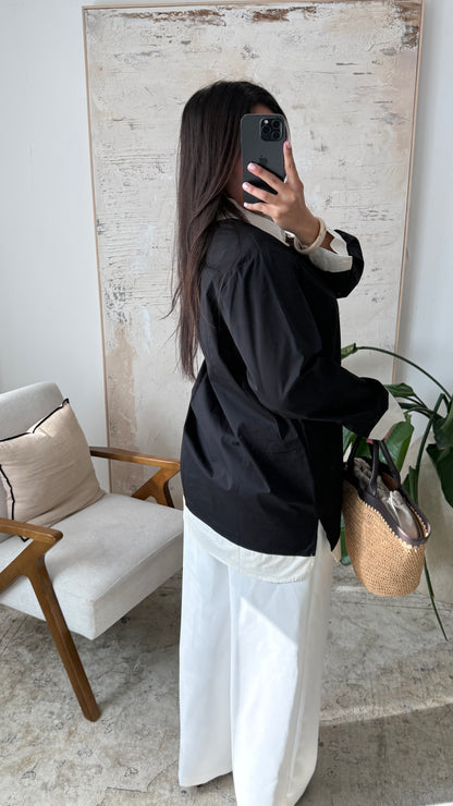 Lois blouse zwart
