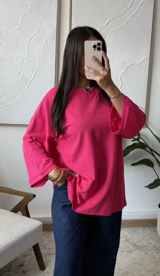 Luna shirt fell pink