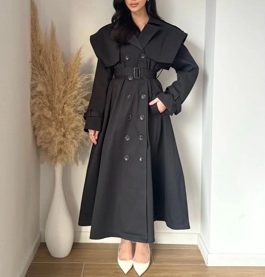 Lola trench coat black