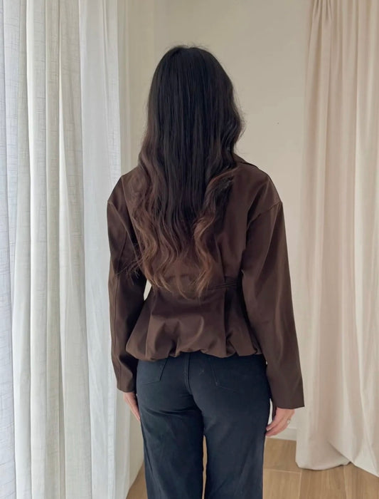 Louise jacket Brown
