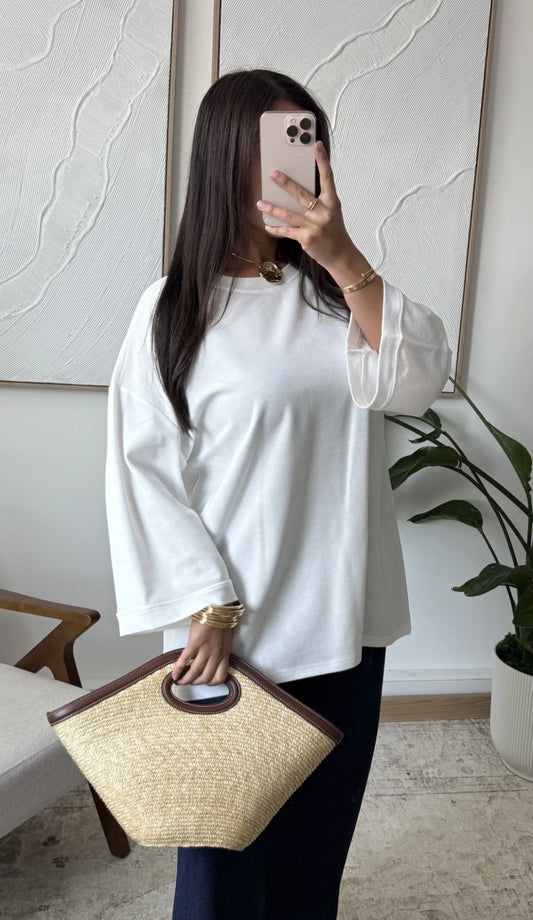 Luna shirt white