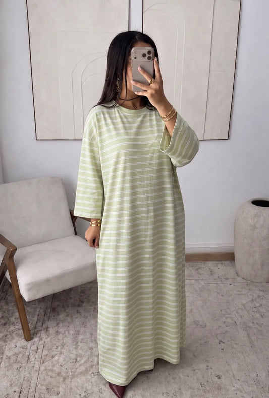 Lilly T-shirt dress mint