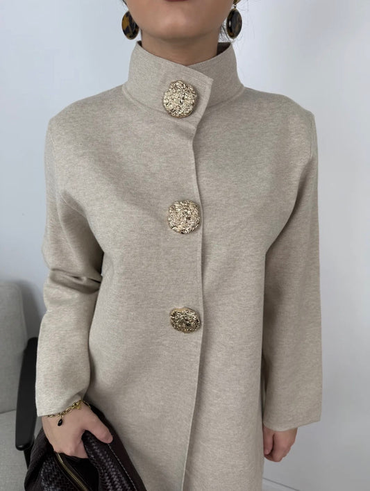 Yara coat crème