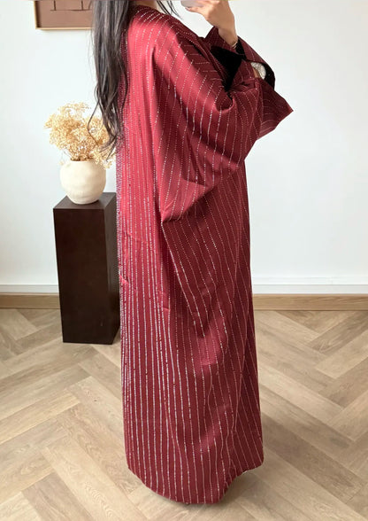 Célice kimono bordeaux