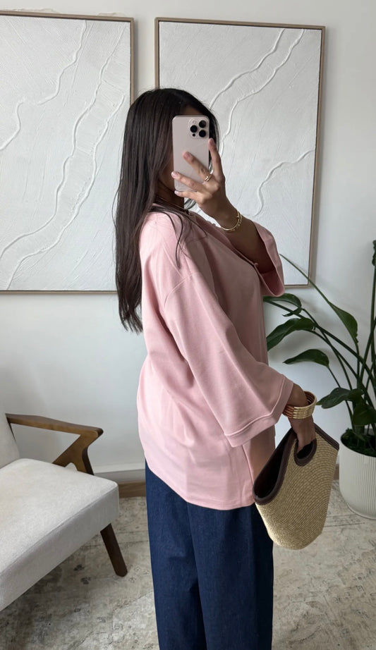 Luna shirt pink