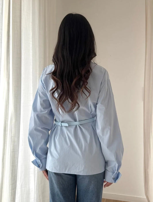 Nora Blouse blue