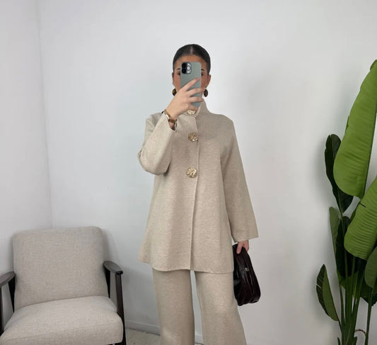 Yara coat crème