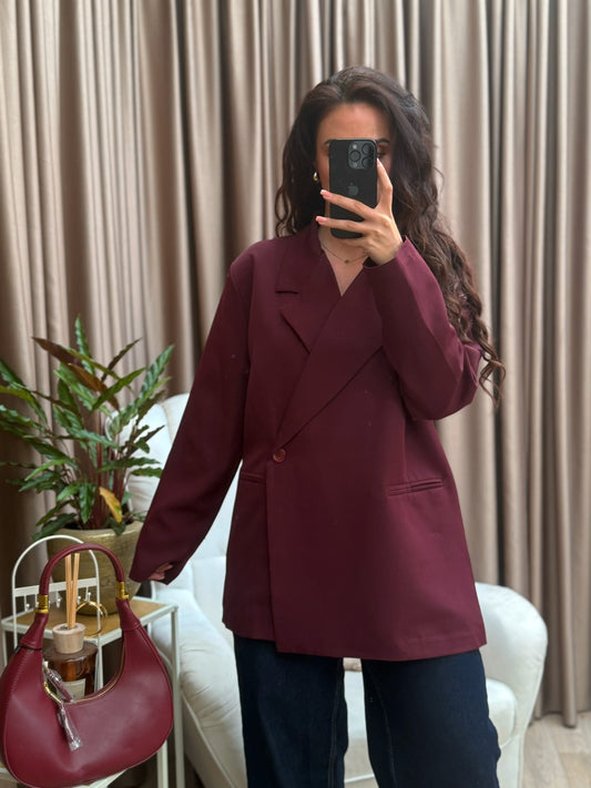 Maya blazer Bordeaux