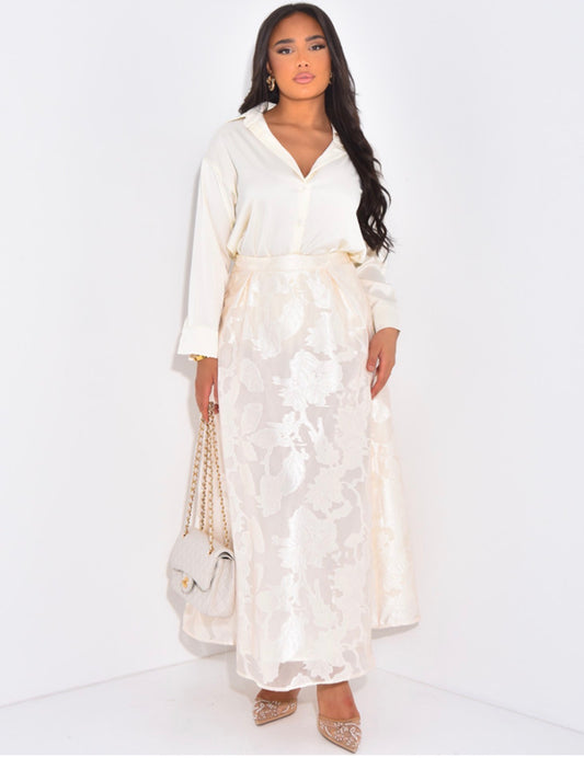 Sophia skirt crème