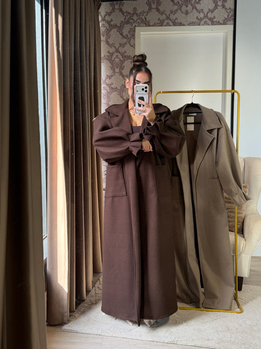 Lilly coat brown