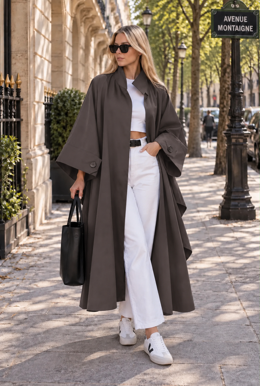 Tina trenchcoat brown oversized