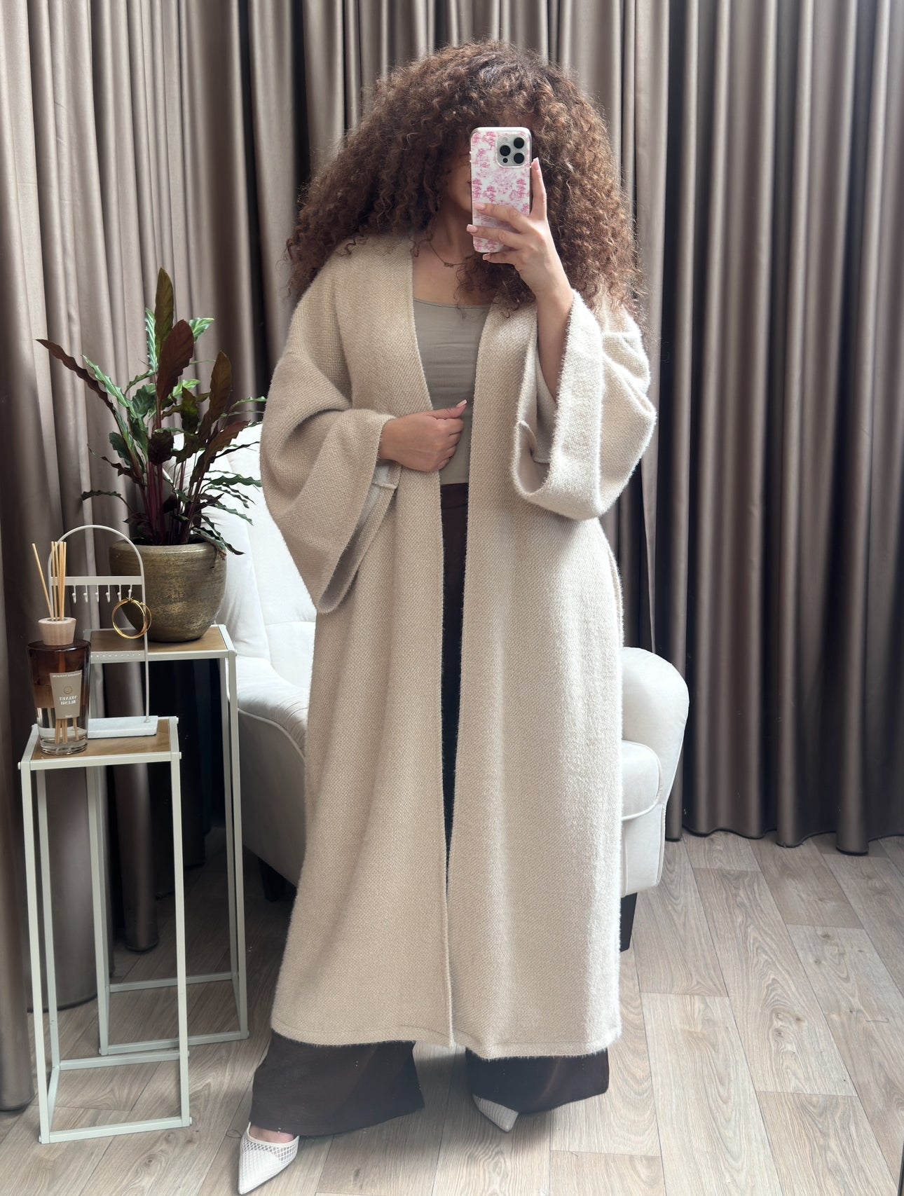 Merve coat crème
