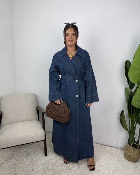 Ash jeans trenchcoat