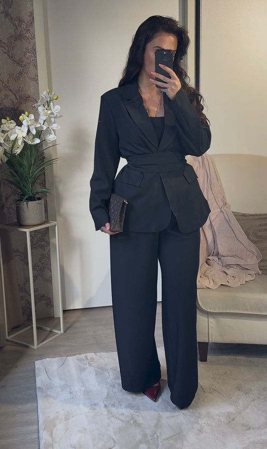 Dona Black 2-delige set, one size