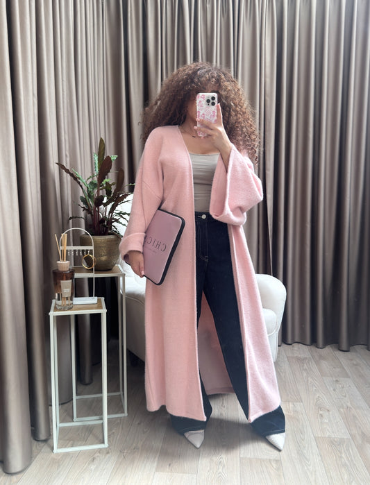 Merve coat pink