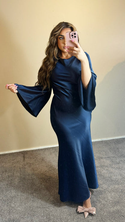 Sara dress dark blue