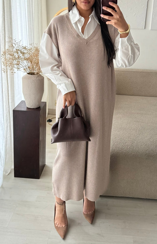 Meliz dress beige