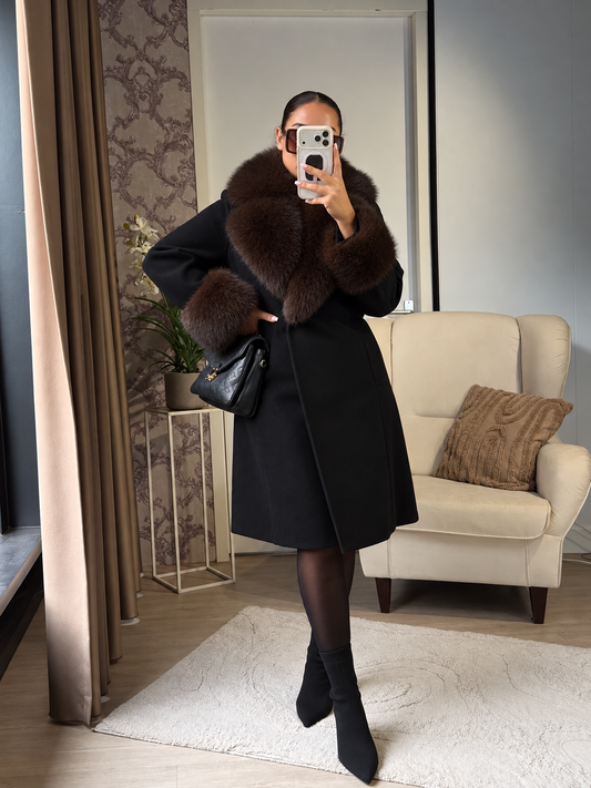 Selsa jacket faux fur
