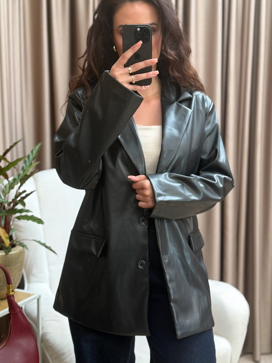 Baddie blazer black