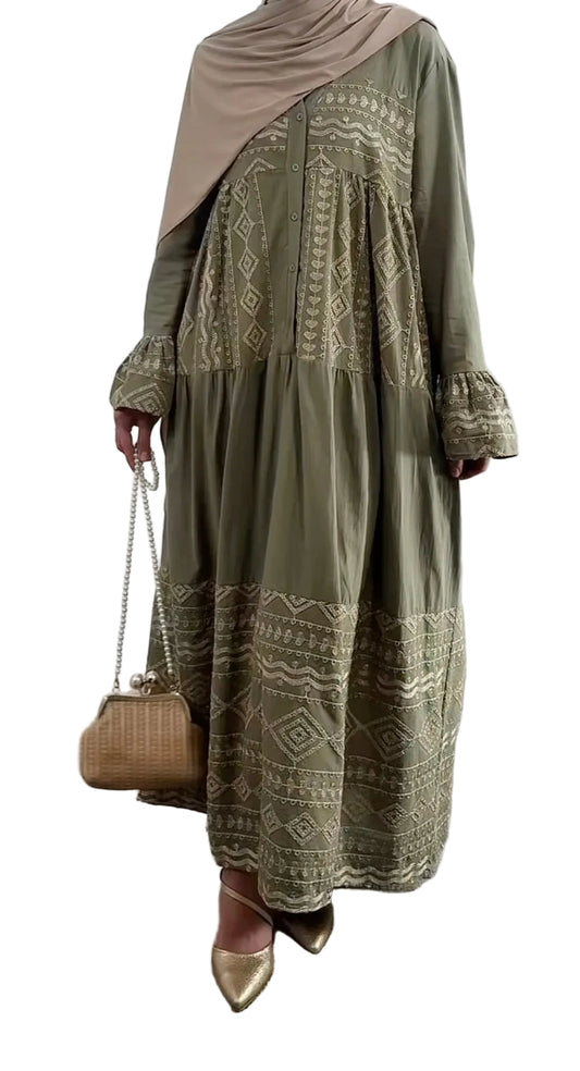Dilara dress kaki