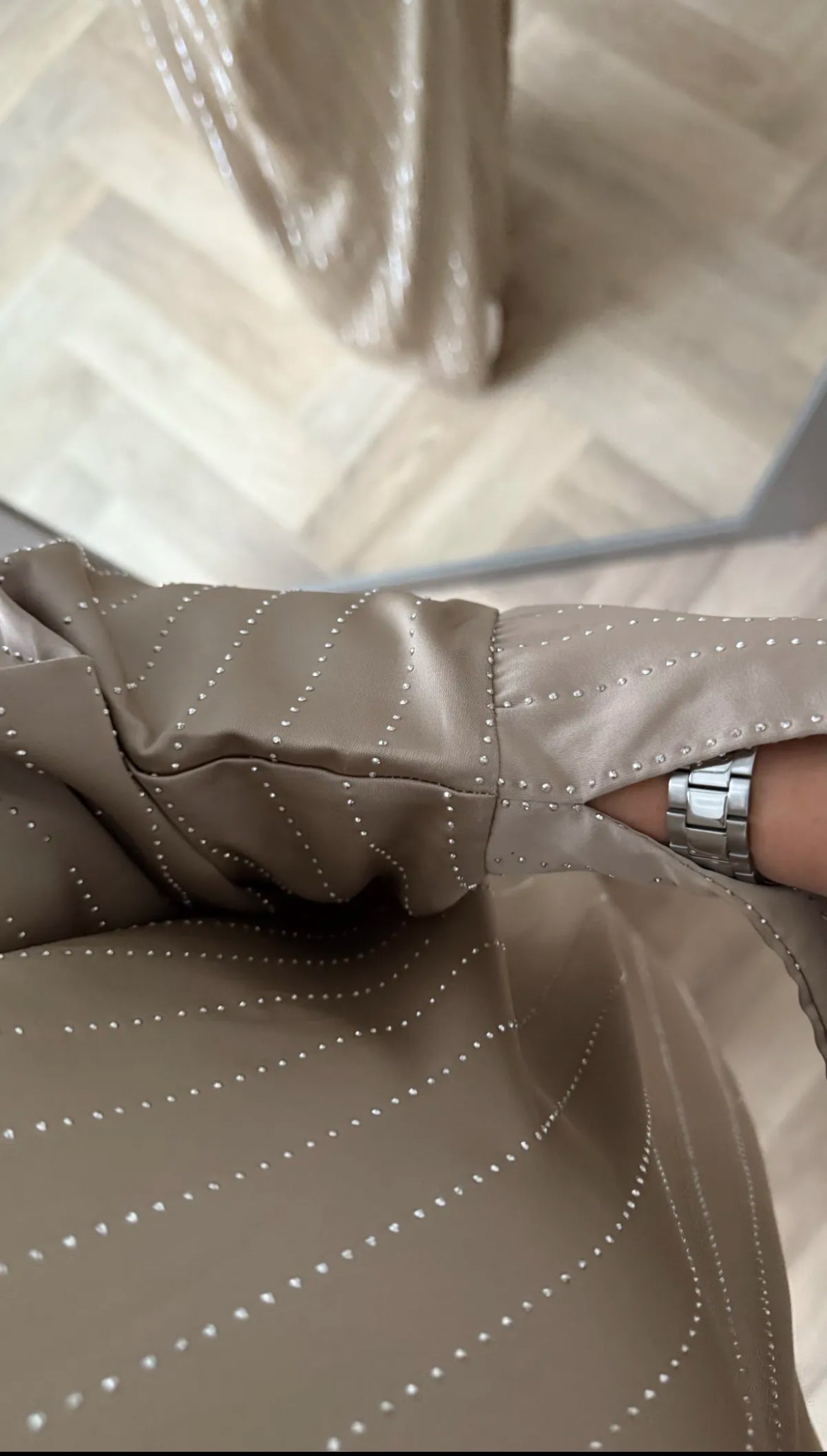 Célice kimono taupe