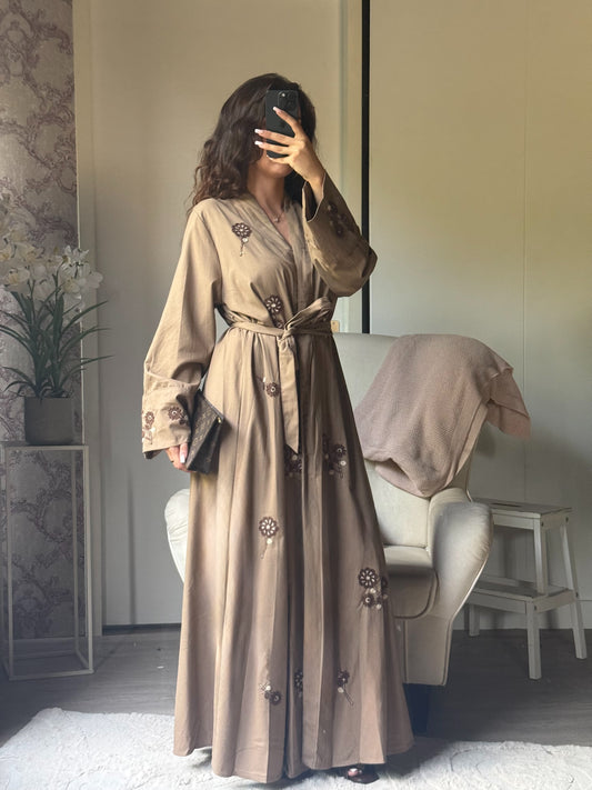 Sensa kimono taupe