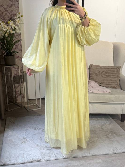 Dreamy dress butteryellow