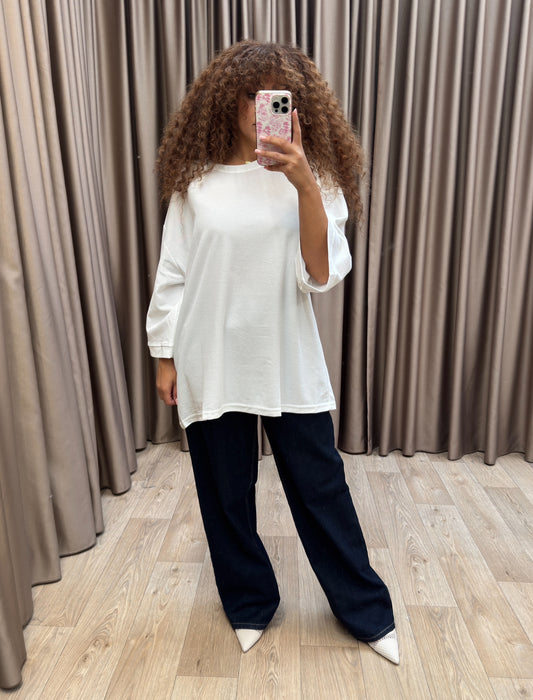 Lula top white