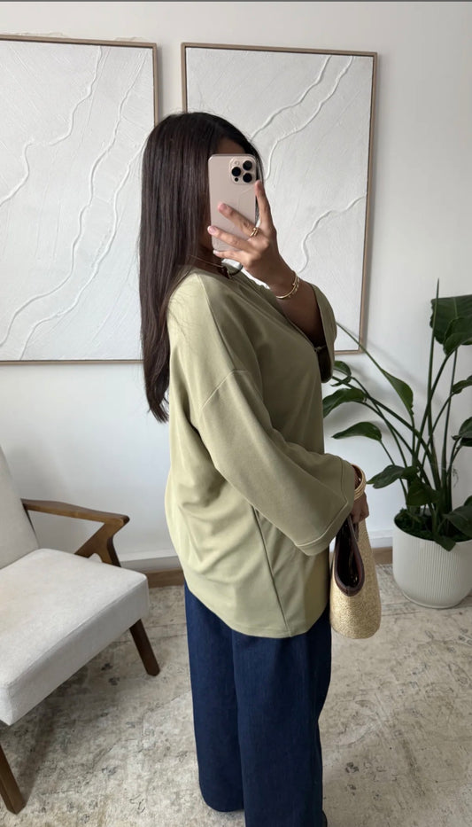 Luna shirt kaki