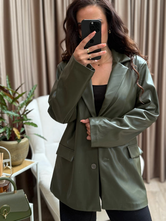 Baddie blazer kaki