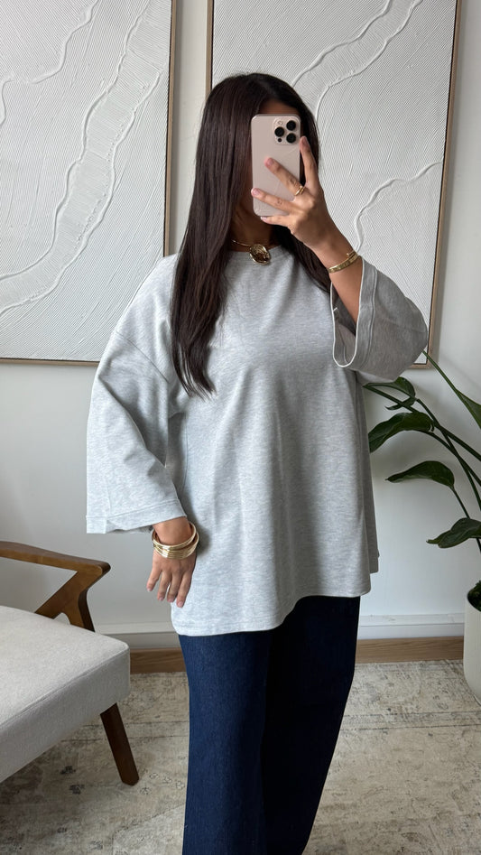 Lula top grey