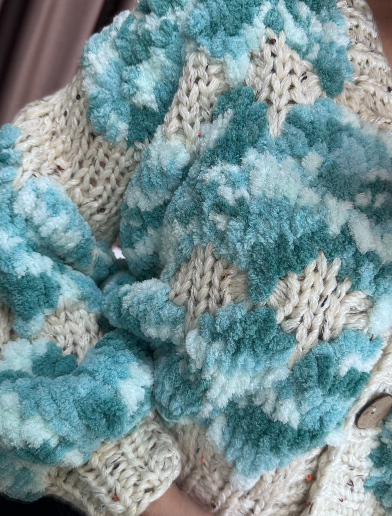 Cozy blue short