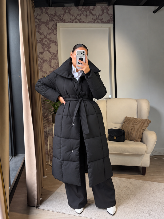 Sofa puffer black