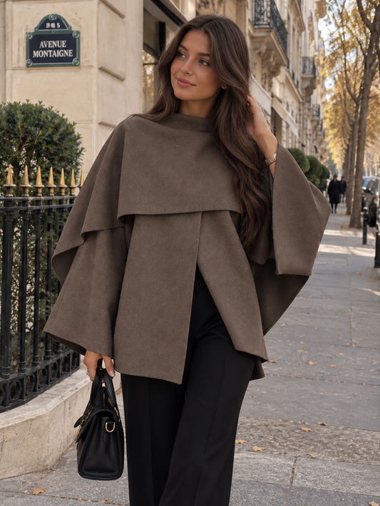 Warda coat taupe