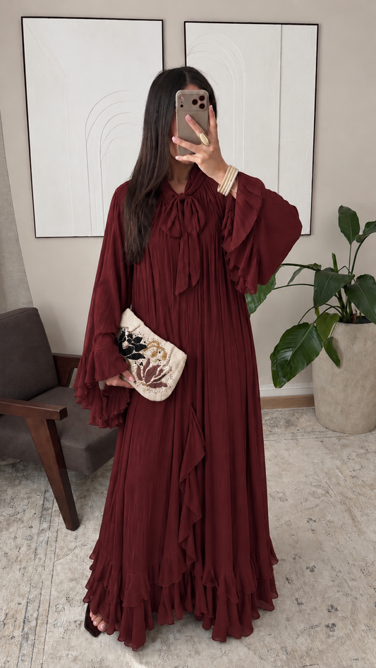 Shaireen dress Bordeaux